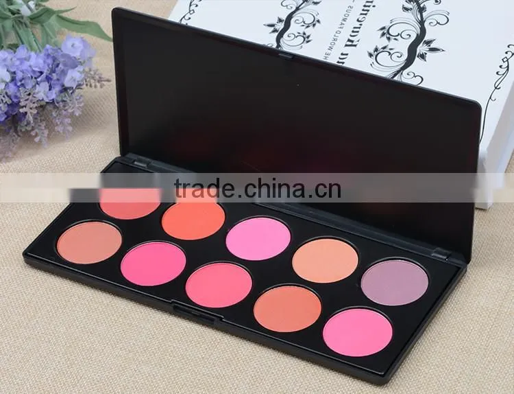 Professional mineral cosmetic empty makeup brush blusher blush containers