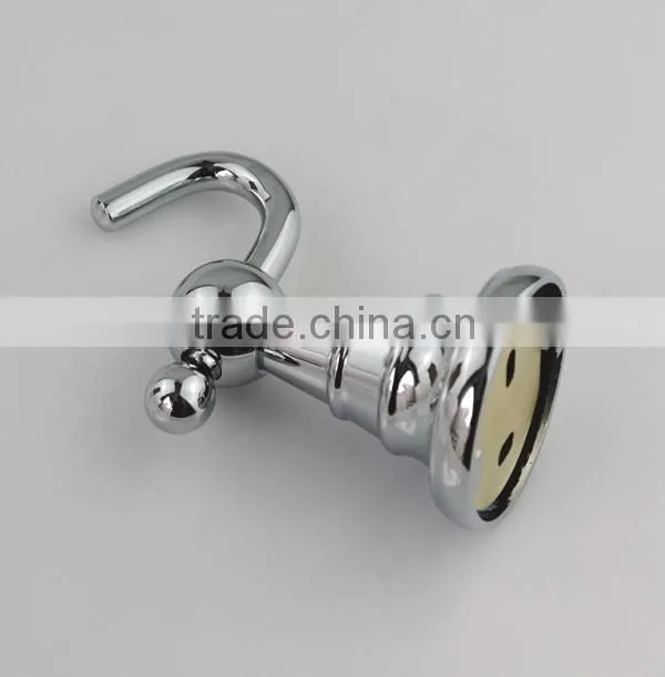 fashion Brass Chrome Bath Robe Hook, clothes hook, hat hooks Bathroom accessories