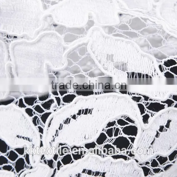 65% Cotton 35% Nylon Lace Fabric Wholesale Fabric Lace Cording Lace For Wedding Dress