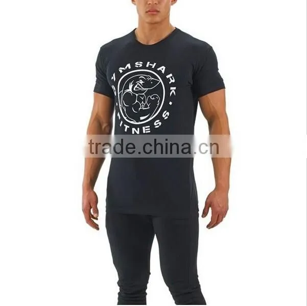2016 new mens casual short sleeve T-shirt slim fit stylish fashion shirt tops&tees