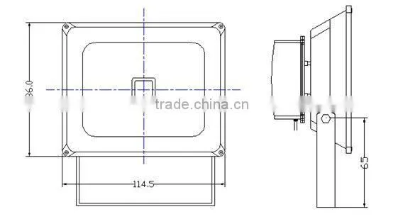 IP65 Sensor led flood light 10W