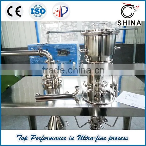 QWJ series lab jet mill for pharmaceutical industry