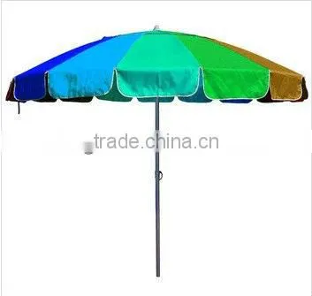 Outdoor Aluminum Pole Umbrella Garden