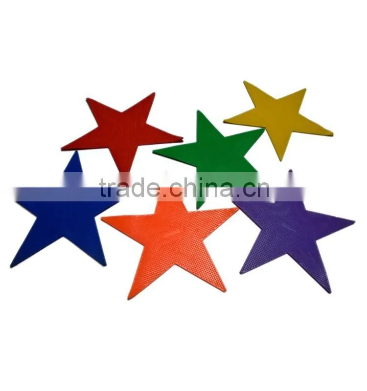 Kids Education Toy For Kids Sport Training Indication Sign TPR Star Mark