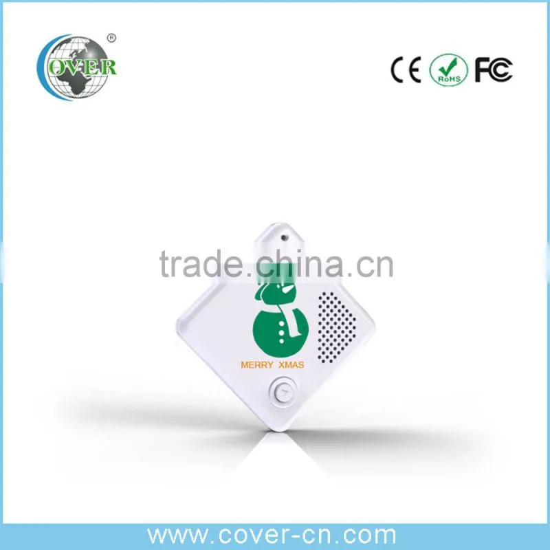 Custom talking key chainr,voice recorder key chain sound keyring promotion gift