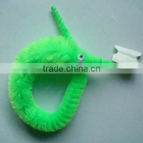 novel funny children plush toy, animal toy, twisty worm