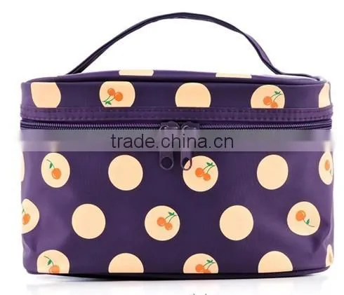 promotional purple cosmetic bag/makeup bags