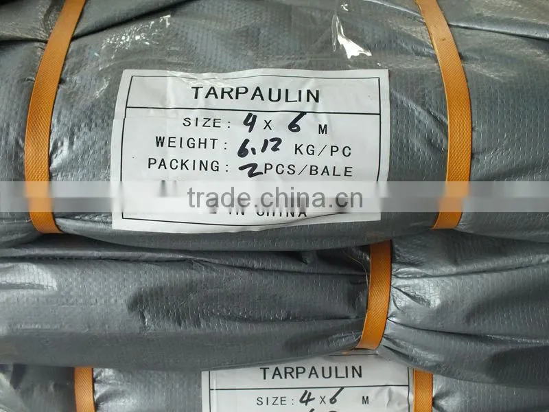 Made to Measure Tarpaulins Waterproof Double Silver Truck Tarpaulin Sheet