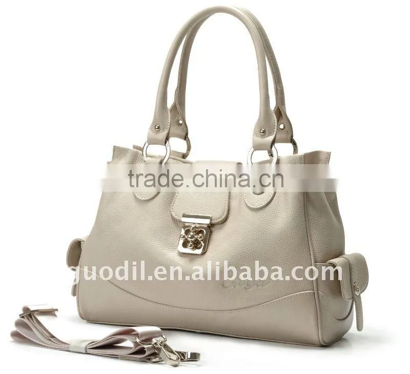 2012 China Newest Stock Brand designer lady leather handbags