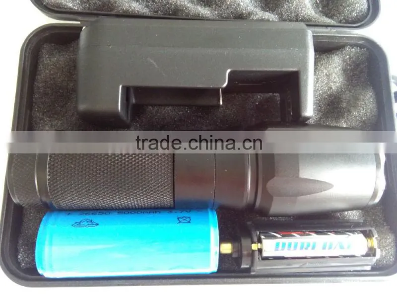 2016 New Invention Zoomable XM-T T6 Mini Led Flashlight with 3*AAA or 26650 Battery