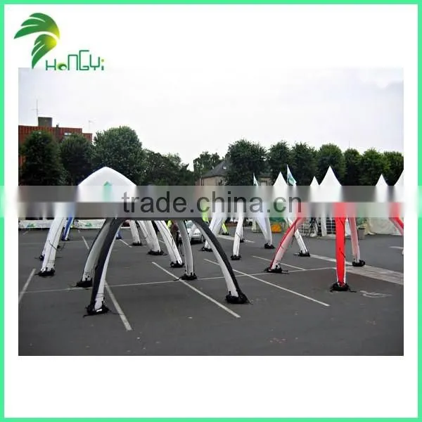 Custom Color Inflatable Air Yard Tent Giant Firm Inflatable Spider Tent