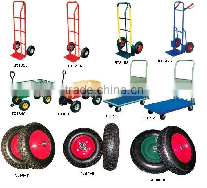 65l STEEL SACK WHEELBARROWS trolley cart wb6400