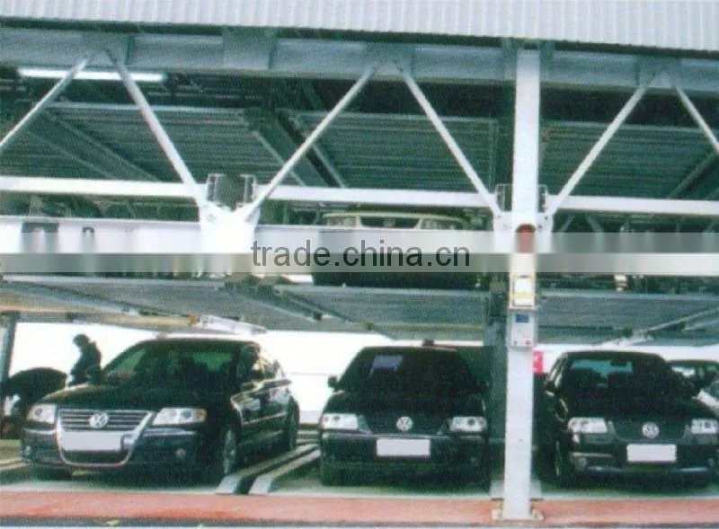 Smart multilayer puzzle parking system