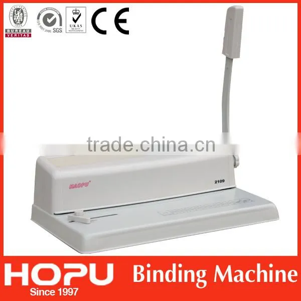 office high quality low price binding machine spiral wire binding machine manual automatic