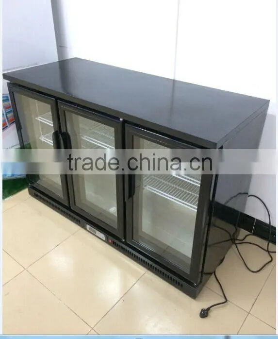 CE Approval Underbar Cooler/Double doors beer cooler for sale stainless steel 201 or 304
