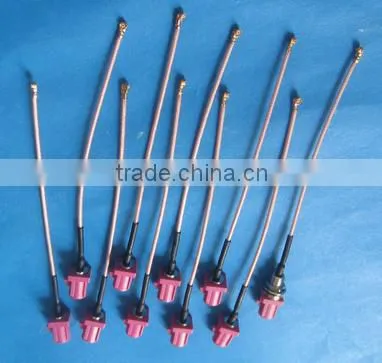 Fakra H to IPEX adapter cable RG178