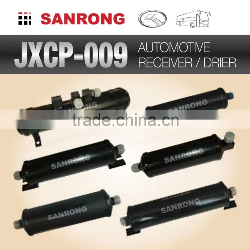 JXCP-009-B2 Auto Receiver Drier Filter for Transit Bus Coach Air Conditioning, Automotive AC Air Conditioner Receiver Drier