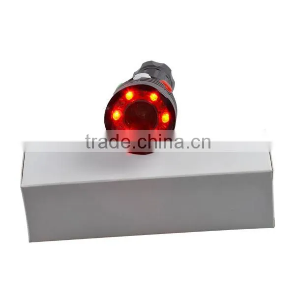 Rechargeable Signal LED Flashlight / Traffic LED Flashlight Rechargeable With Clip