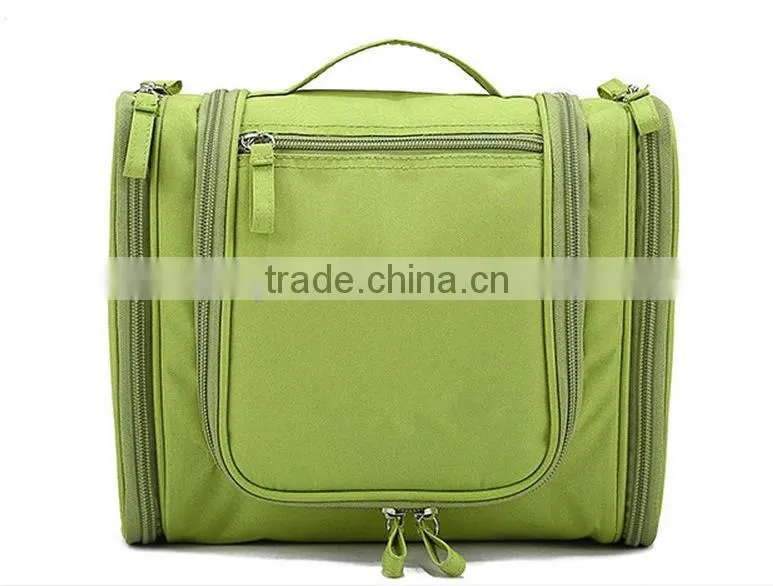 new travel toiletry wash cosmetic bag makeup storage case hanging grooming with handle