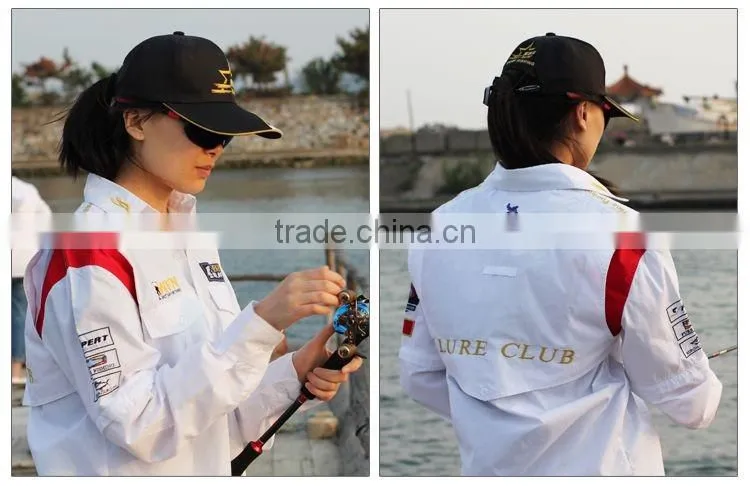 Anti-UV Wholesale Fishing Shirts100% Polyester Sportswear