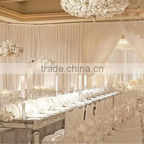 Colorful organza spandex chair sashes for wedding party hotel wholesale