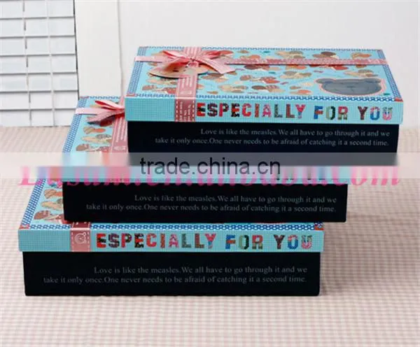 Three sets Gift packaging box/box gift/cardboard gift box
