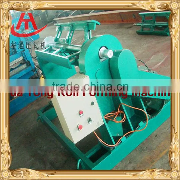 CE automatic sheet decoiler machine