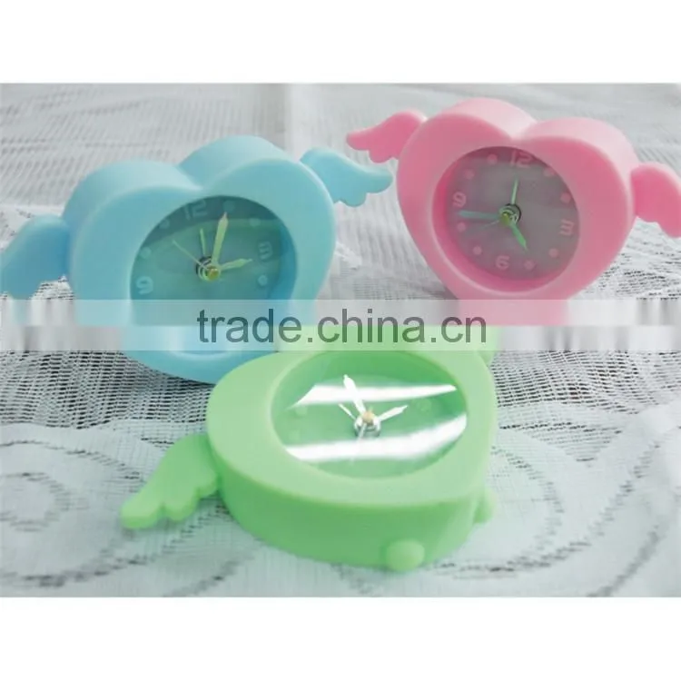 New creative fashion round alarm clock