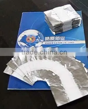 sell embossed or printed Foil nail polish,foil nail wraps,silver nail foil