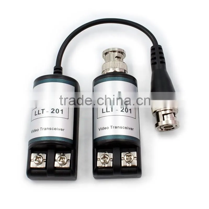 Hot selling 500m transmission cctv system Video Balun LLT-201CE