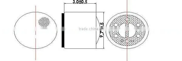 QY-9730 unidirectional condenser microphone