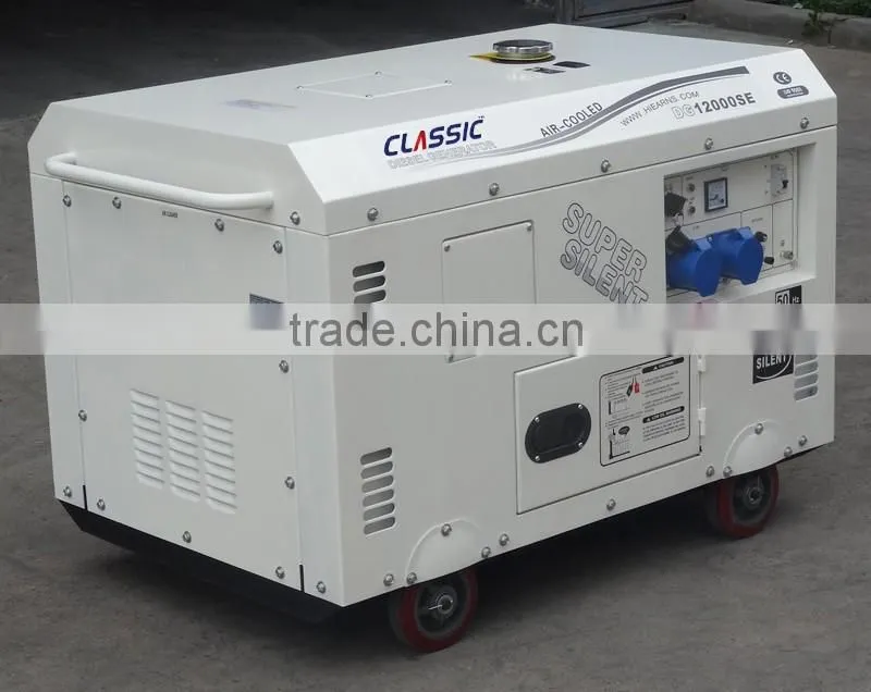 BISON(CHINA) Strong Diesel Engine 380V 8.5kw Three Phase Generator Set