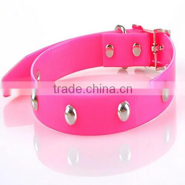 Popular TPU pet product Collar for dog with mushroom nail