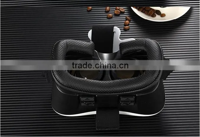 Free samples premium google cardboard / Vr case / vr box with remote control for 3D movie