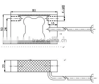 single load cell , Platform Scale Sensor,weighting sencer used for electronic scales, electronic balance, weighting system