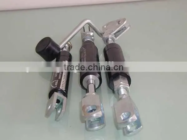 Lockable gas springs with hydraulic Locking release systems