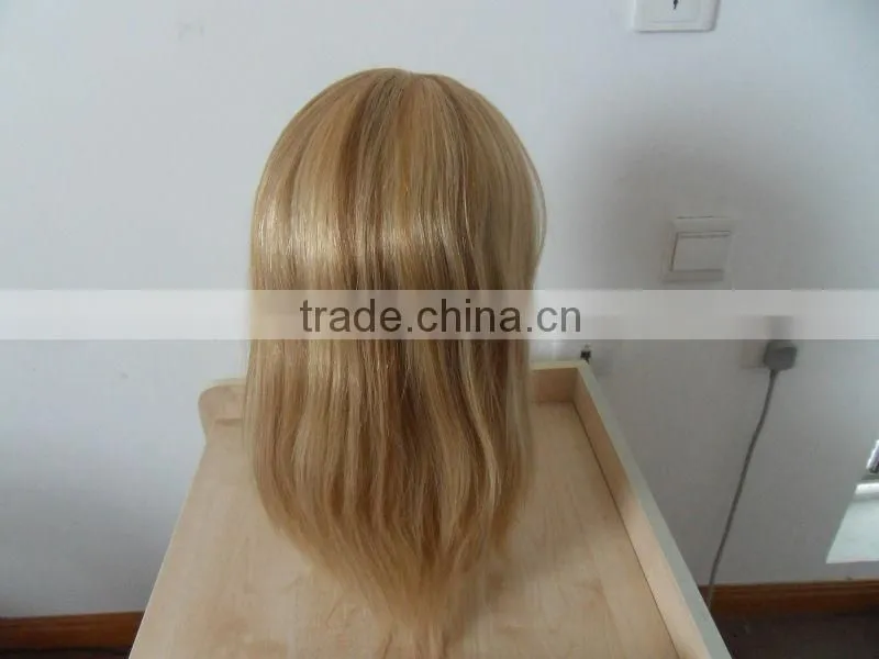 blonde color wholesale brazilian hair full lace wig