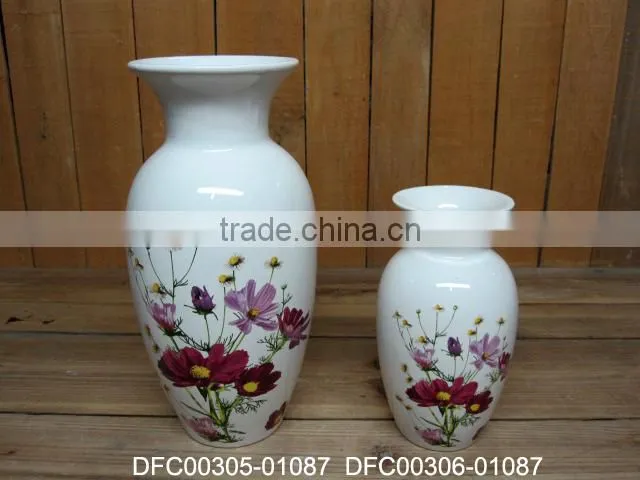hot sale ceramic decorative vase flower vase