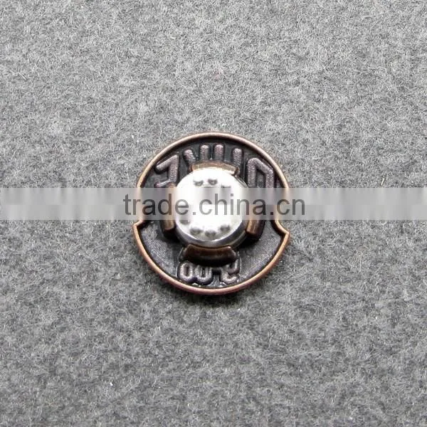 OEM garment accessories shank jean button