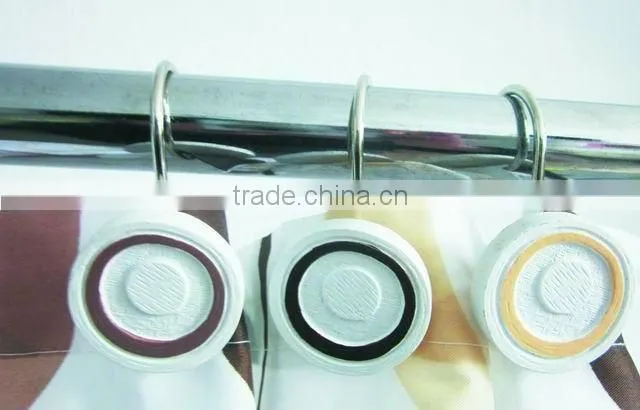 100% polyester shower curtains,fabric shower curtains,