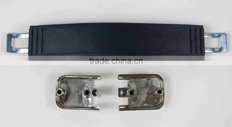Luggage suitcase alloy handle/Black luggage case carrying handle/Travel suitcase parts plastic handle