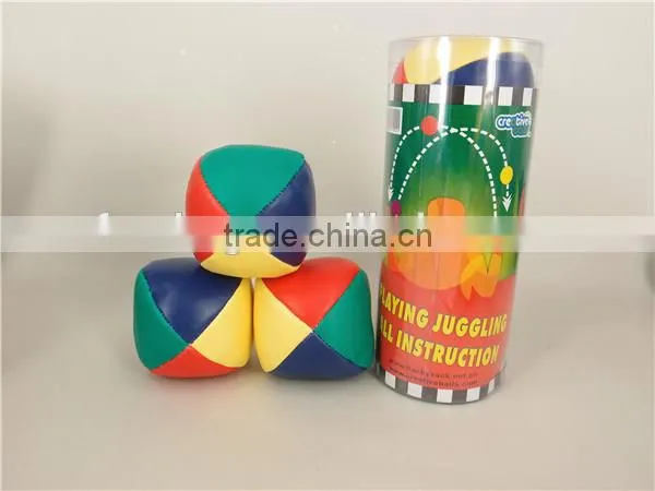 cheap mini PVC/PU customize high quality hacky sack juggling ball promotion gift for kids play sand filled balls