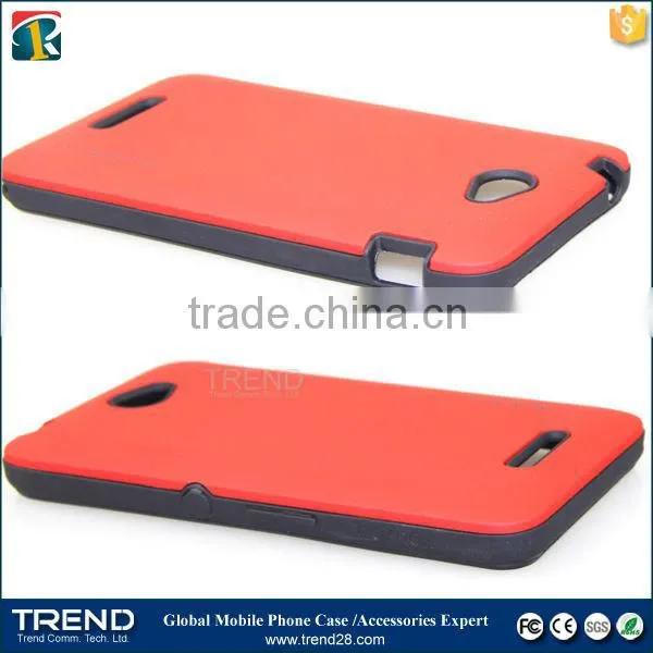 youyou pc+tpu oil coating case for sony xperia e4