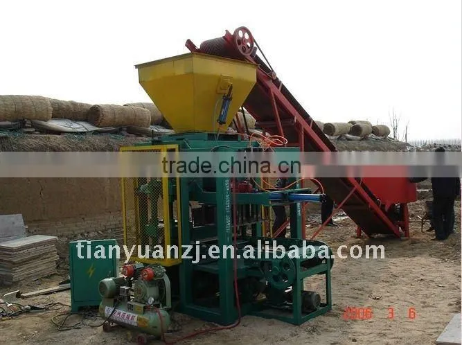 QTJ4-26C manual concrete block making machines small hollow block machine/small hollow block machine