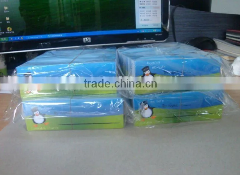 Die cut removable adhesive sticker for promotional gifts