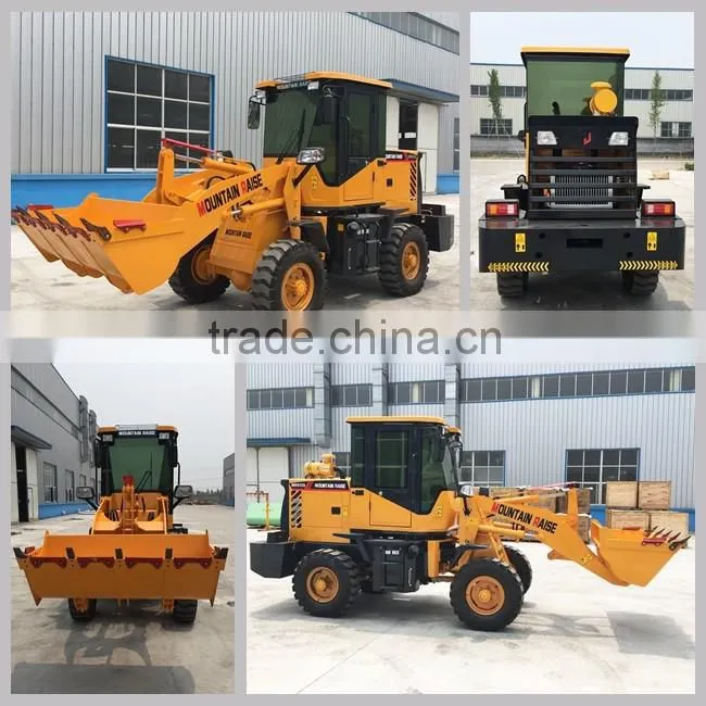 New Design China Manufacturer Compact Mini Wheel Loader