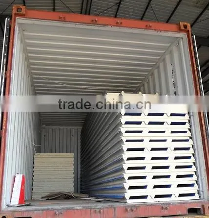 roof and wall PU sandwich panel