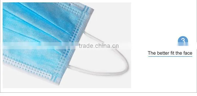Antibacterial Dentist Non Woven Mask