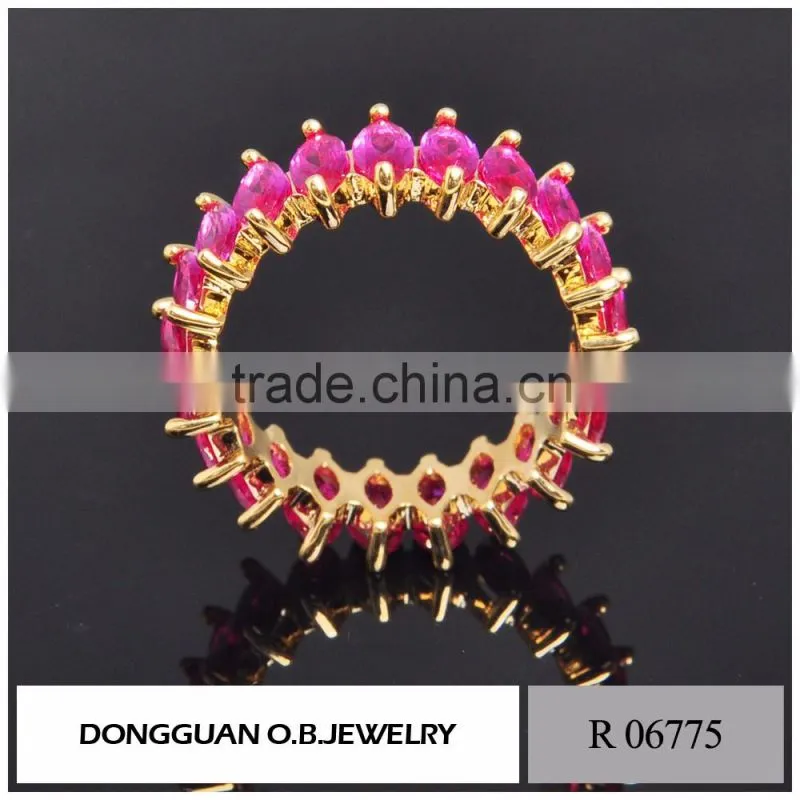 Wholesale jewelry Fashion latest gold finger ring designs of wedding rings