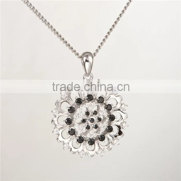 2016 Fashionable Flowers Of Life Design 925 Sterling Silver Pendants
